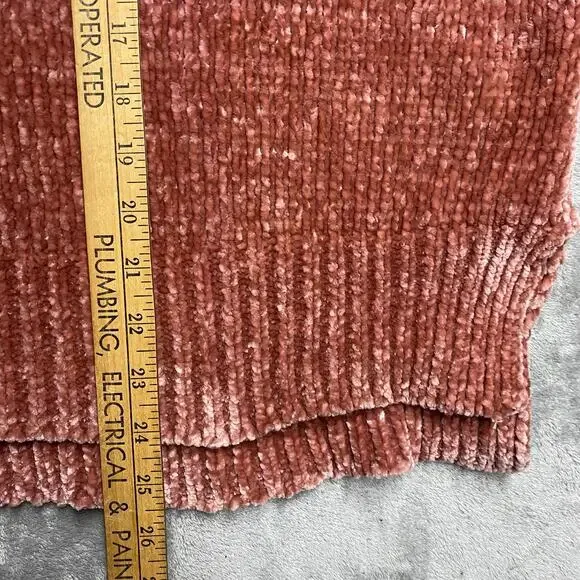 Show Me Your Mumu Oversized Women’s Size Medium Jesse Sweater Mauve Chenille - Picture 7 of 7